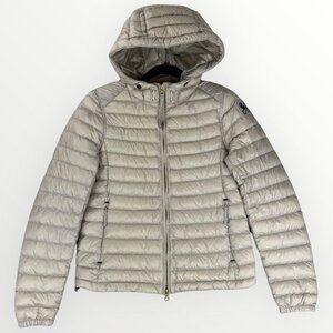 PARAJUMPERS Hollywood Down Puffer Jacket PJS Womens XS Hooded Lightweight Coat